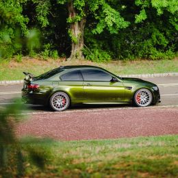 Covering vert métallisé brillant pour toutes surfaces - 3D