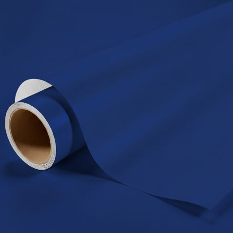 Covering bleu outremer mat pour surface plane avec colle airflow