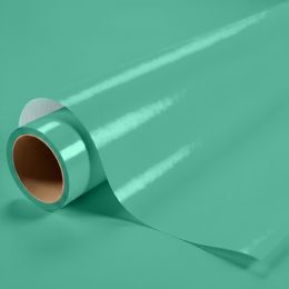 Covering turquoise brillant pour surfaces planes