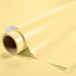 Vinyle covering beige brillant pour surface plane