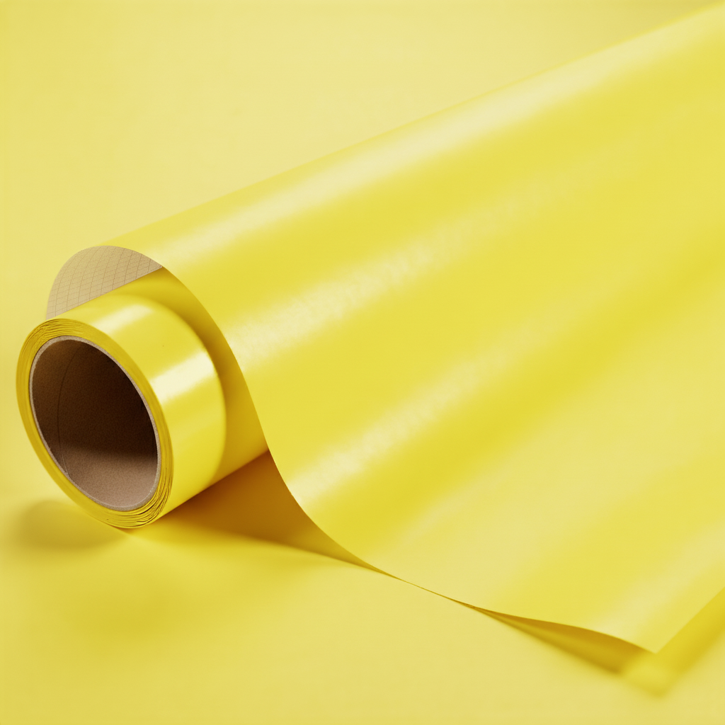 Jaune citron brillant pour surface plane