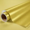 Film covering doré métallisé pour surface plane avec colle airflow