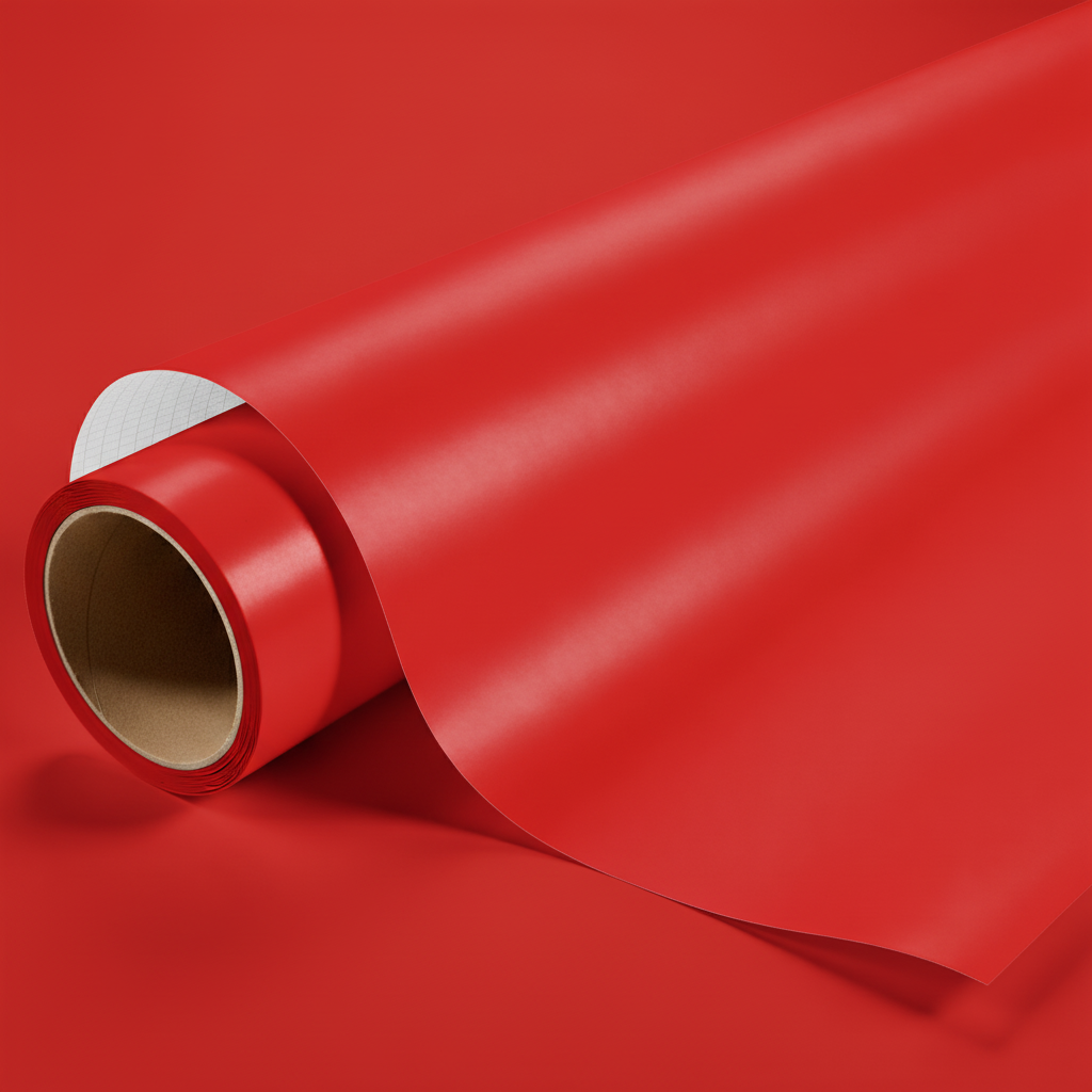 Rouge foncé mat pour surface plane