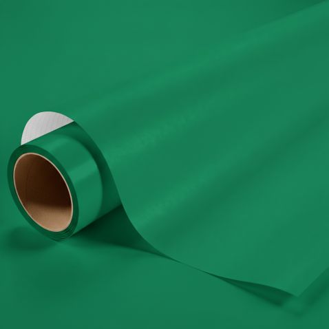 Covering vert irlandais mat pour surface plane avec colle airflow