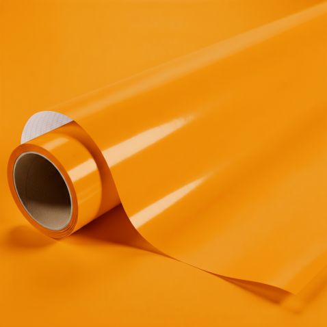 Covering orange brillant pour toutes surfaces - Haute finition