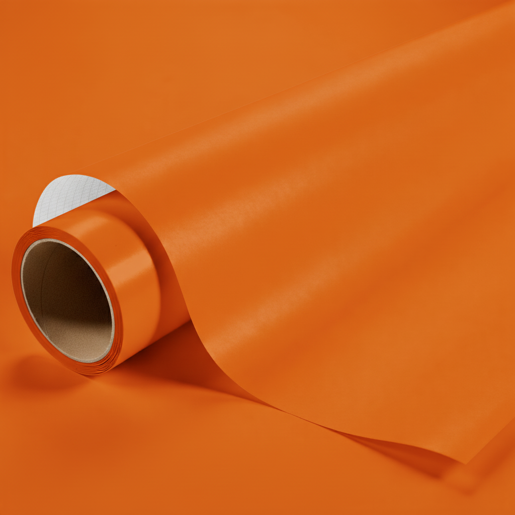 Orange mandarine mat pour toutes surfaces