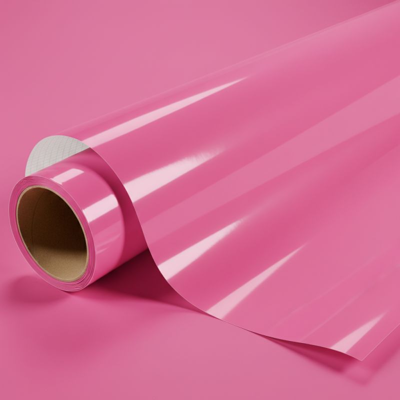 Covering rose brillant pour toutes surfaces - Haute finition