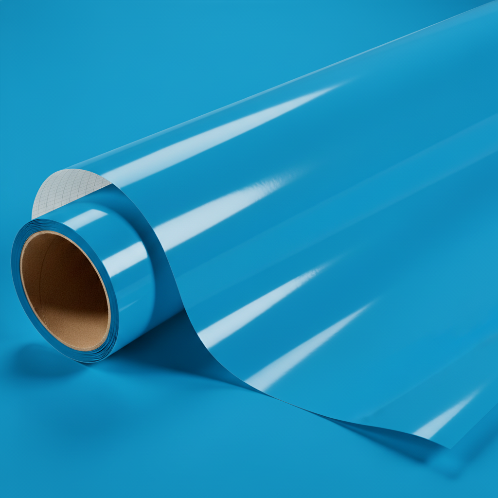 Bleu ciel brillant pour toutes surfaces haute finition