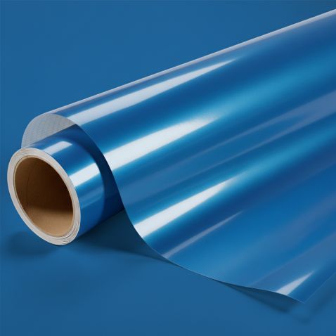 Covering bleu saphir brillant pour toutes surfaces - Haute finition