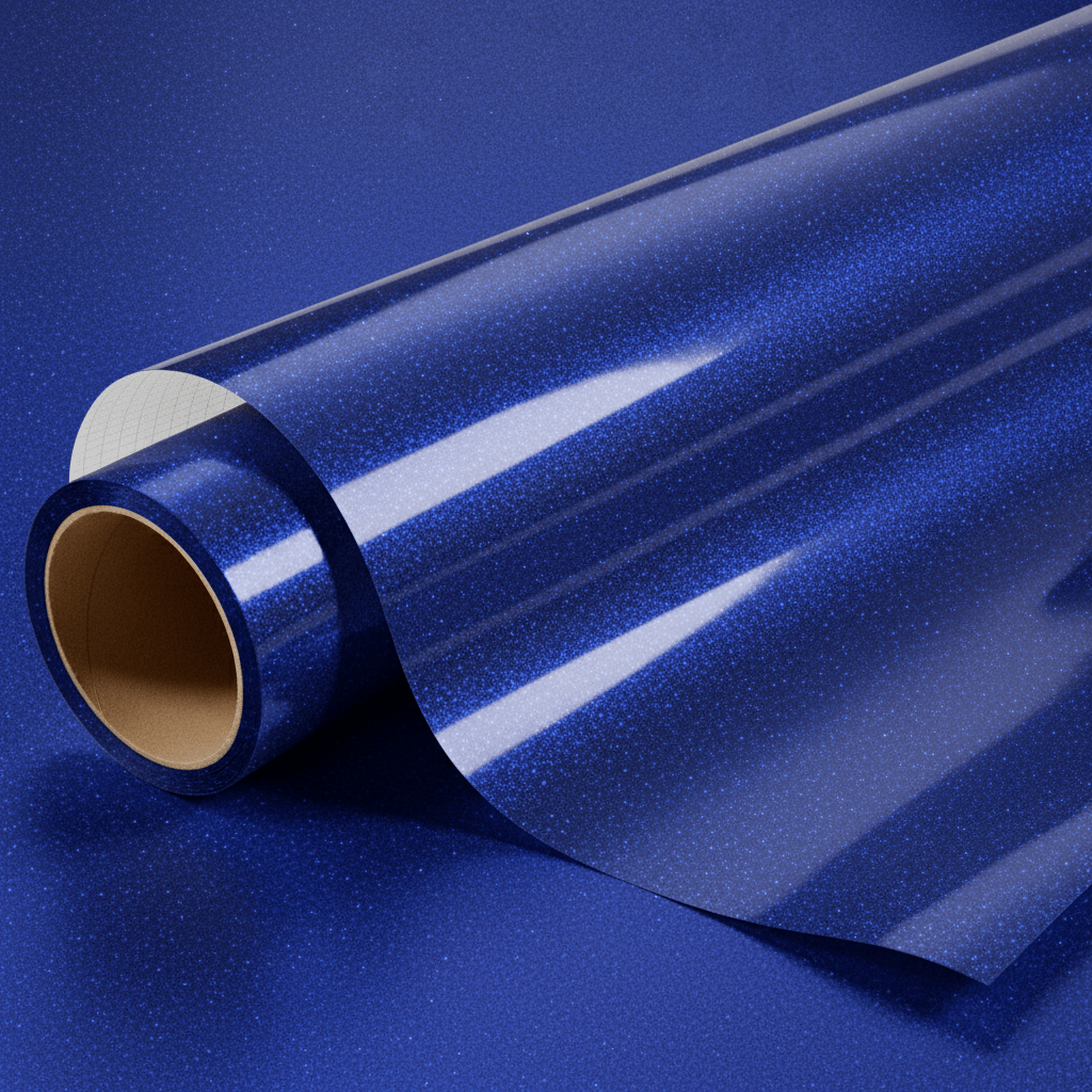 Bleu nuit pailleté brillant haute finition pour toutes surfaces