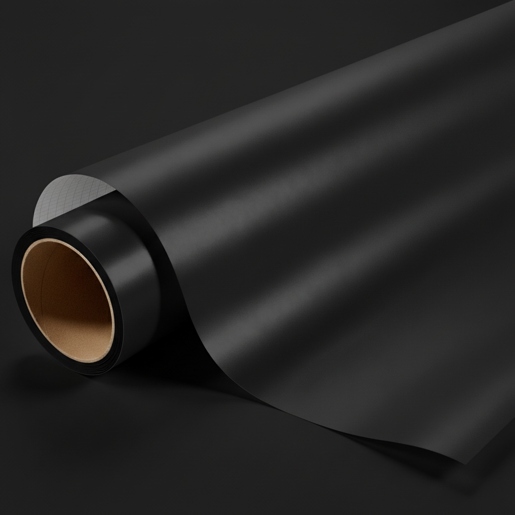 Noir mat profond haute finition pour toutes surfaces