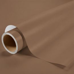 Covering marron satin pour toutes surfaces - Haute finition