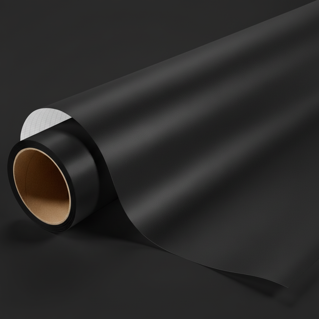 Noir mat satin pour toutes surfaces