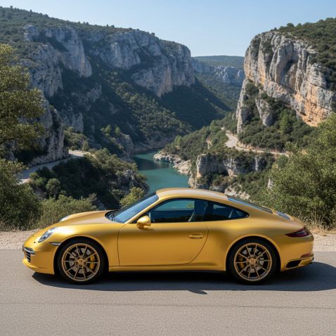 Vinyle covering or brillant pour toutes surfaces