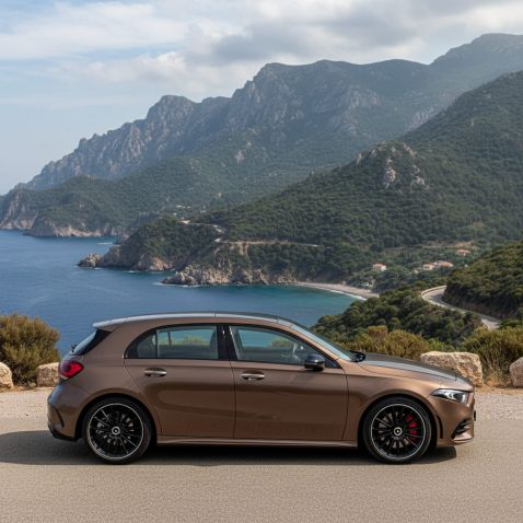 Covering marron chocolat brillant pour toutes surfaces - Haute finition