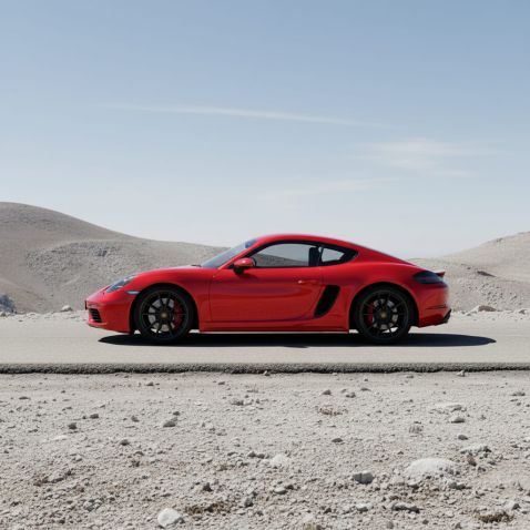 Covering rouge brillant intense pour toutes surfaces - Haute finition 