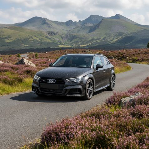 Covering noir pailleté brillant pour toutes surfaces - Haute finition