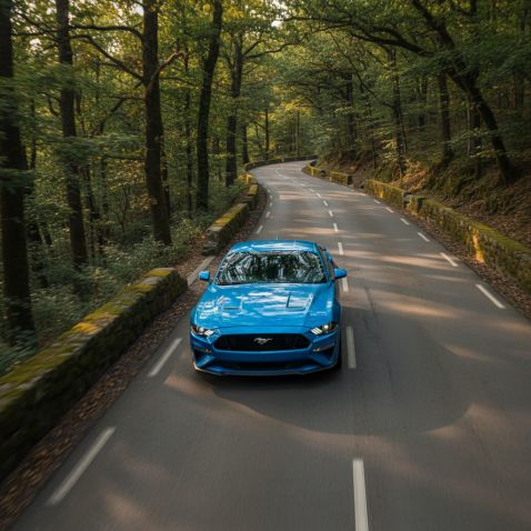 Covering bleu ciel brillant pour toutes surfaces - Haute finition