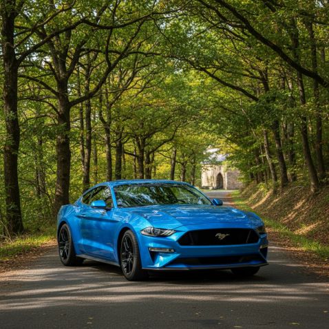 Covering bleu ciel brillant pour toutes surfaces - Haute finition