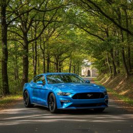 Covering bleu ciel brillant pour toutes surfaces - Haute finition