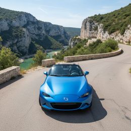 Covering bleu saphir brillant pour toutes surfaces - Haute finition