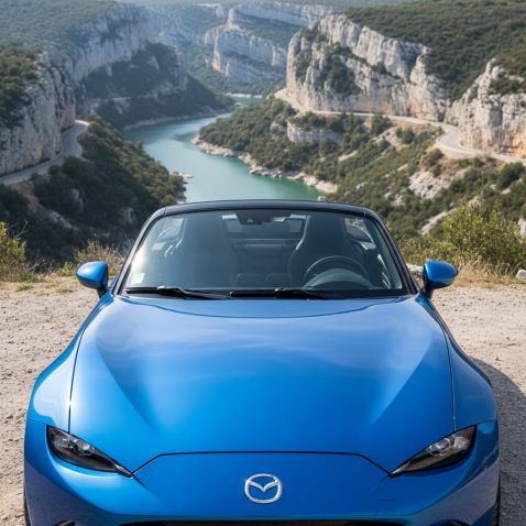 Covering bleu saphir brillant pour toutes surfaces - Haute finition