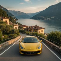 Covering jaune brillant métallisé pour toutes surfaces - Haute finition