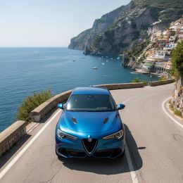 Covering bleu nuit brillant métallisé pour toutes surfaces - Haute finition