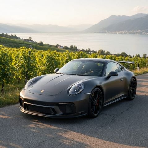 Covering noir satin profond pour toutes surfaces - Haute finition