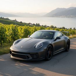 Covering noir satin profond pour toutes surfaces - Haute finition