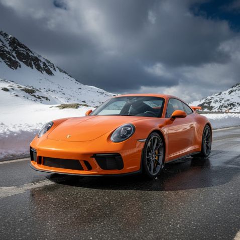 Covering orange brillant pour toutes surfaces - Haute finition