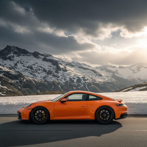 Covering orange brillant pour toutes surfaces - Haute finition