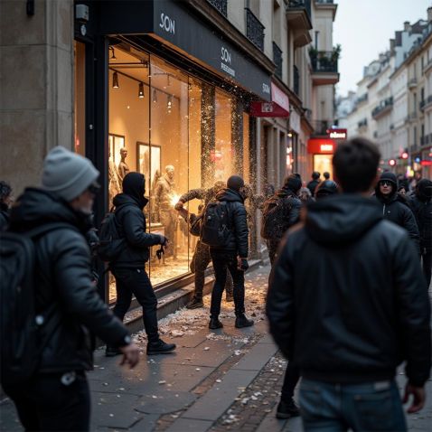 Film anti effraction incolore pour choc depuis l'extérieur - 485 microns