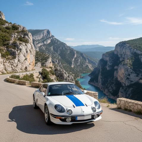 Vinyle covering bleu saphir brillant pour surface plane avec colle airflow