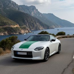 Vinyle covering vert saphir brillant pour surface plane avec colle airflow