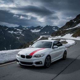 Vinyle covering rouge brillant pour surface plane avec colle airflow