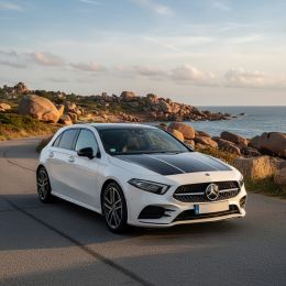 Vinyle covering noir brillant pour surface plane avec colle airflow