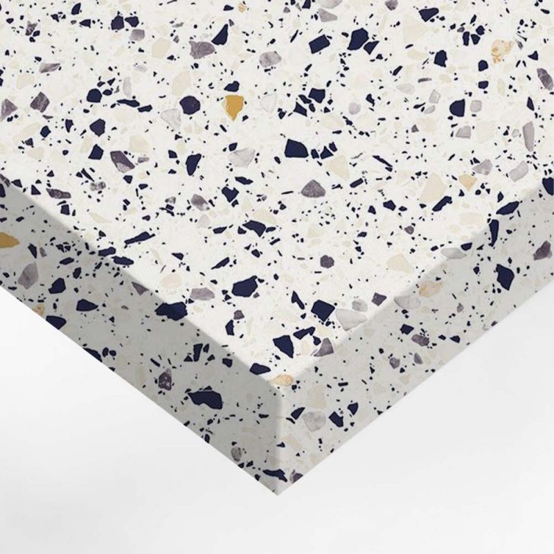 Papier peint adhésif effet terrazzo moderne