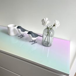 Revêtement adhésif dichroïque mat