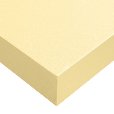 Papier peint autocollant jaune pastel mat