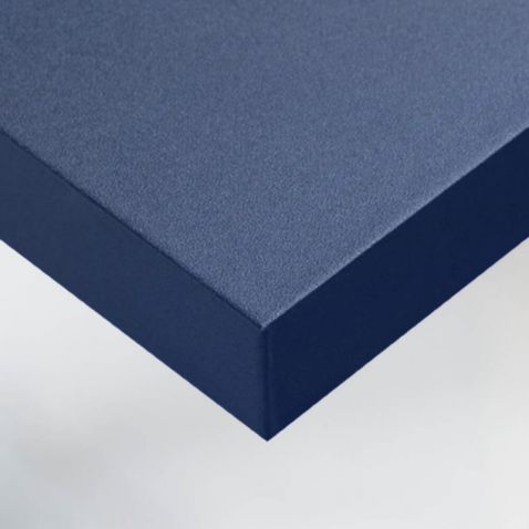 Revêtement adhésif bleu mat