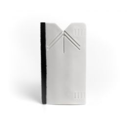 Raclette feutrine pour revêtement adhésif - outil de découpe intégré