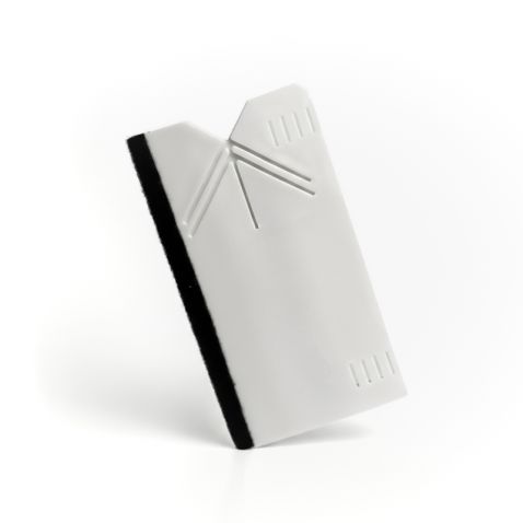 Raclette feutrine pour revêtement adhésif - outil de découpe intégré