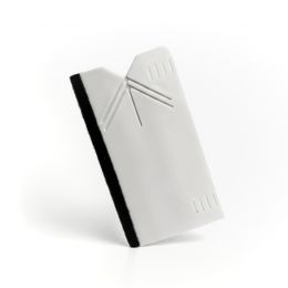 Raclette feutrine pour revêtement adhésif - outil de découpe intégré