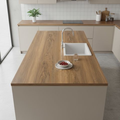 Revêtement adhésif effet bois de chêne traditionnel