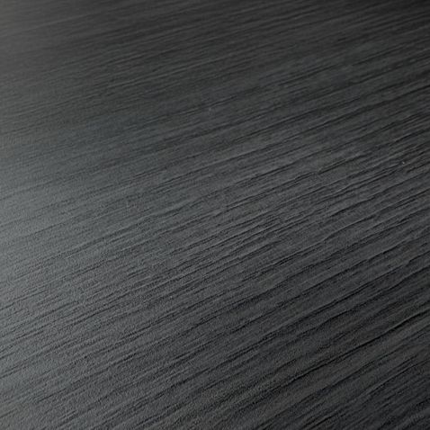 Revêtement mural effet bois d'ébène noir