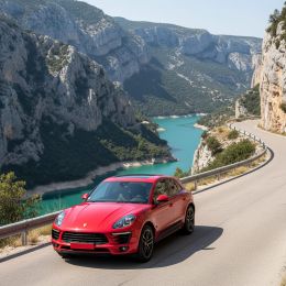 Covering HEXIS rouge sang brillant pour toutes surfaces - 3D