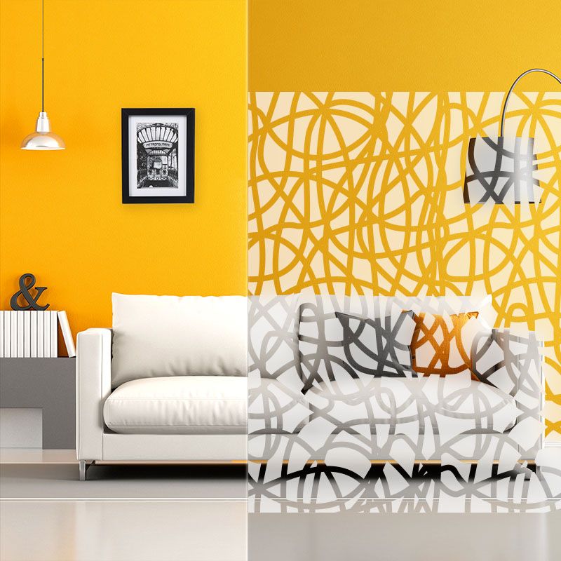 Film décoratif pour vitre motif abstrait