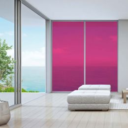 Film couleur framboise transparent