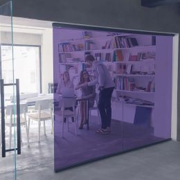 Film couleur prune transparent